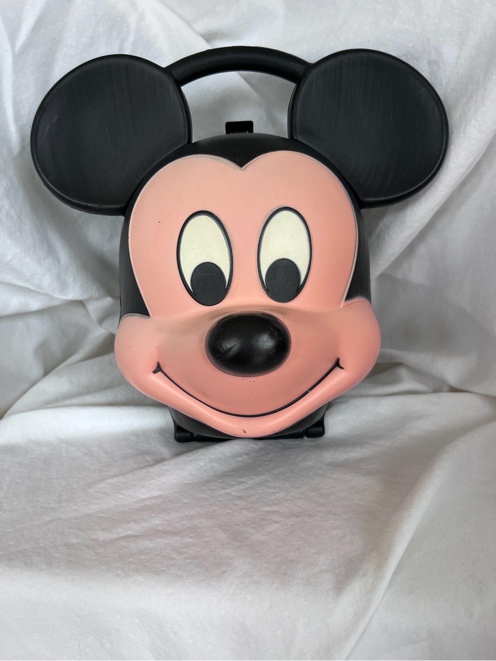 vintage Aladdin Mickey Mouse Disney head lunch box